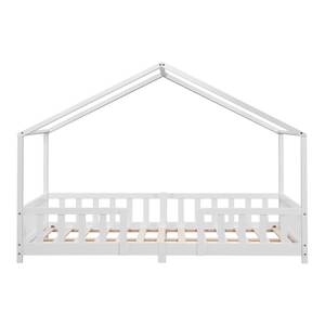 Kinderbett Treviolo Weiß - 146 x 142 x 207 cm