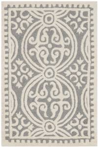 Teppich Marina Beige - Grau - 90 x 2 x 150 cm