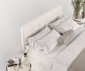 Boxspringbett Tari Beige - Breite: 140 cm