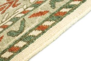 Wollteppich - 93x60cm Beige - Naturfaser - 60 x 1 x 93 cm