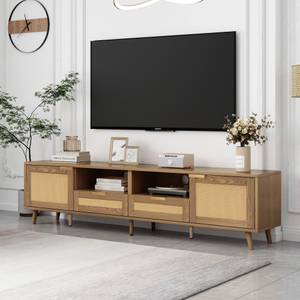 TV-Lowboard Natur Ⅱ Braun - Holzwerkstoff - 200 x 49 x 37 cm