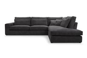 Polstercouch COBRANA Schwarz