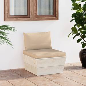 Paletten-Mittelsofa 3004855-2 Beige