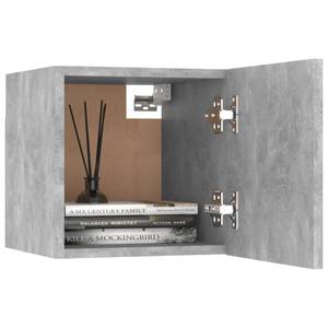 Nachttisch mit trendigem Design Grau - Holzwerkstoff - 30 x 30 x 31 cm