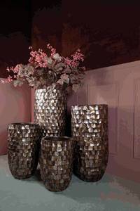 Pot de fleurs Daven Bronze - 35 x 57 x 35 cm