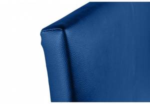 TÊTE DE LIT CALA BLEU Faux Cuir 90 Bleu - Profondeur : 90 cm