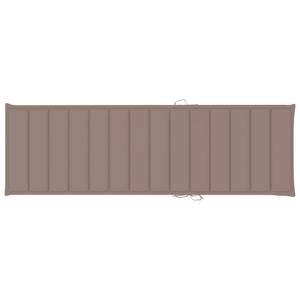 Sonnenliegen-Auflage 3005774-2 Taupe - Breite: 60 cm