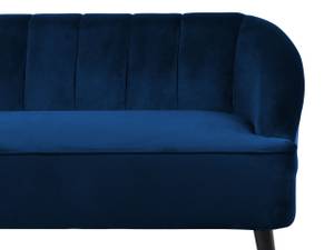 3-Sitzer Sofa ALSVAG Schwarz - Blau - Gold - Marineblau