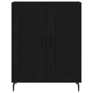 Highboard DE5939 Schwarz - Holzwerkstoff - 34 x 180 x 70 cm