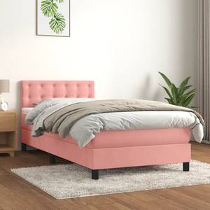 Boxspringbett 3017290-25 Pink - 90 x 193 cm