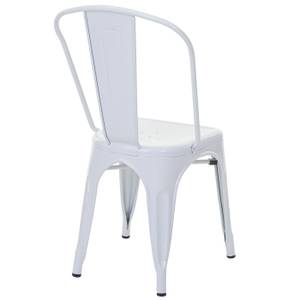 Chaise A73 métal Blanc