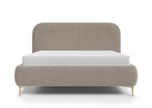 Polstebett MONNO Beige - Textil - 181 x 122 x 231 cm