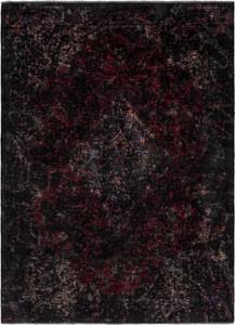 Teppich Vintage Royal VI Schwarz - Textil - 145 x 1 x 204 cm