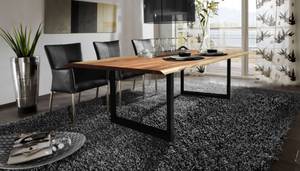 Esstisch 07107-21 Braun - Massivholz - Holzart/Dekor - 140 x 77 x 80 cm