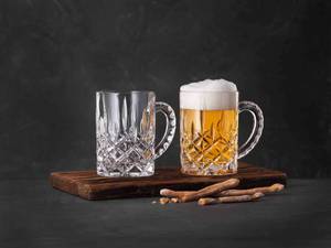 Bierkrüge Noblesse 2er Set Glas - 15 x 14 x 10 cm