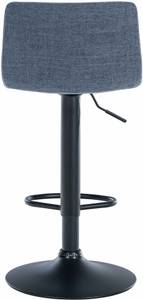 Tabouret de bar Branford Lot de 2 Bleu - Textile