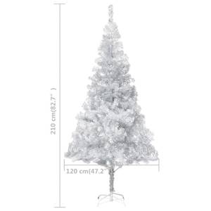 Sapin de noël artificiel Rosé - Argenté - 120 x 210 x 120 cm