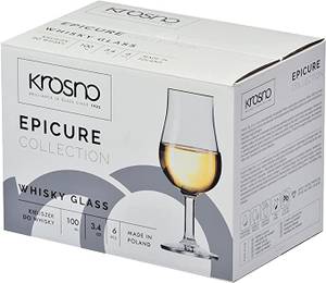 Krosno Pure Whiskygläser (Set 6) Glas - 6 x 14 x 6 cm