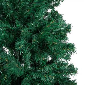 Sapin de noël artificiel Gris - Vert - 110 x 210 x 110 cm