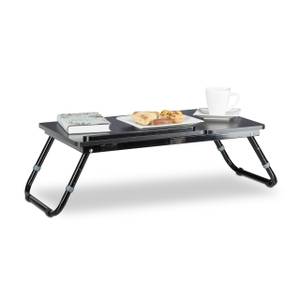 Relaxdays Table d'Ordinateur Portable pour Lit Hauteur Réglable