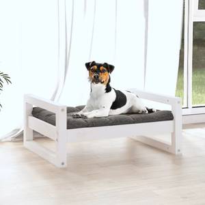 Hundebett  821468 Weiß - Holzwerkstoff - 45 x 28 x 55 cm