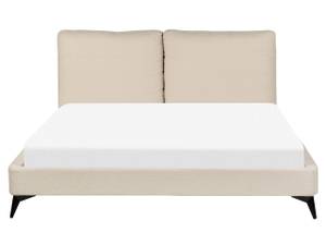 Lit double MELLE Beige - Crème - 175 x 98 x 240 cm