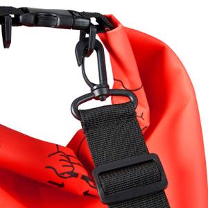 Ocean Pack 5L wasserdicht Schwarz - Rot