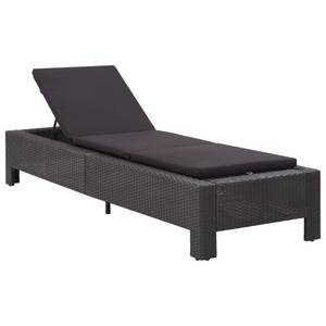 Chaise longue Noir