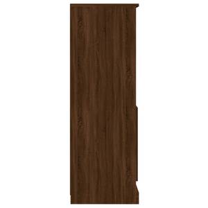 Highboard DE3699 Eiche Schwarzbraun Dekor