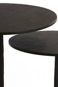 Table d'appoint SAMOA lot de 2 Noir - Métal - 38 x 60 x 38 cm