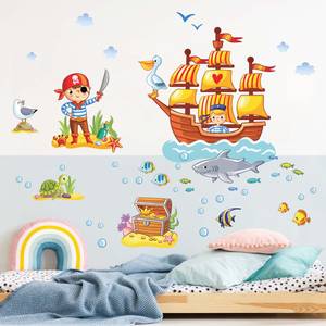 Wandtattoo - Piraten Set 150 x 100 cm