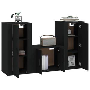 TV-Schrank 3er Set D316 Schwarz