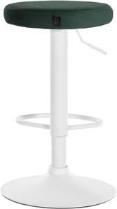 Tabouret de bar Ponte Lot de 2 Vert - Blanc