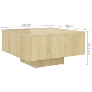 Table basse 3009668 Imitation chêne truffier de sonoma