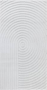 Outdoorteppich YOE Weiß - 80 x 150 cm