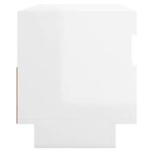 Meuble tv 3009233 Blanc brillant - Largeur : 100 cm