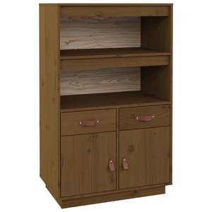 Highboard DE4157 Massivholz - 40 x 109 x 67 cm