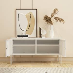 Sideboard Pyhtää Weiß - Metall - 118 x 60 x 40 cm