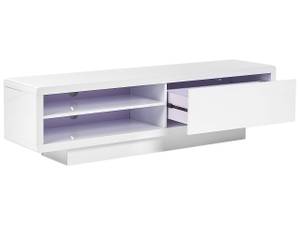 Meuble TV ANTONIC Blanc - Bois manufacturé - 158 x 43 x 39 cm