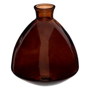Vase CANDY Braun - Glas - 18 x 18 x 22 cm