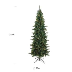 Weihnachtsbaum Samson mit LED 90 x 210 x 90 cm