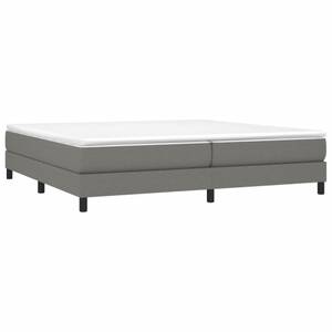 Cadre de lit 3016024-4 Noir - Gris - Gris minéral - Largeur : 200 cm