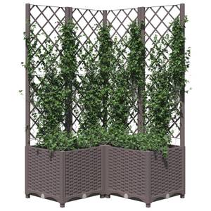 Jardinière de jardin 3012791-1 Marron - 80 x 136 x 80 cm