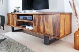 TV-Board FIRE & EARTH 160cm braun Braun - Massivholz - Holzart/Dekor - 160 x 51 x 40 cm