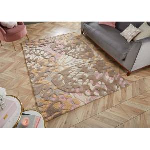 Moderner Teppich wohnzimmer Wolle BEROON Beige - 160 x 230 cm