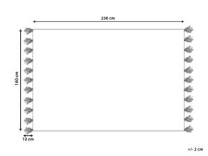 Teppich NIGDE 160 x 160 x 230 cm