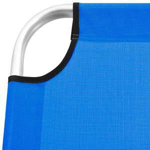 Senioren Sonnenliege 3002593 Blau - Metall - 210 x 40 x 70 cm