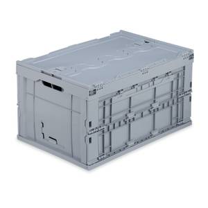 Transportbox 60 L mit Deckel Grau