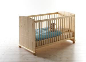 Babybett Adam Braun - Holz teilmassiv - 77 x 89 x 144 cm