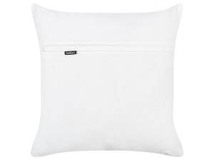 Coussin décoratif WALLFLOWER Blanc - Fibres naturelles - 45 x 10 x 45 cm